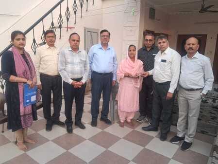 Assistance given to the employee's family