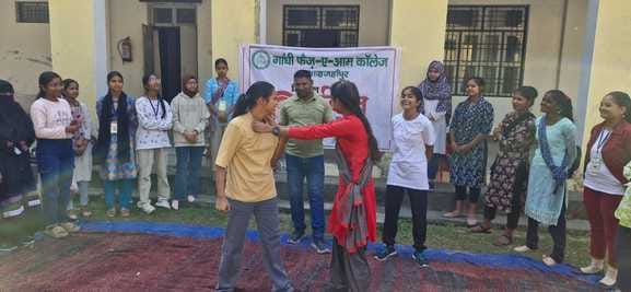 Self-defense measures for girl students