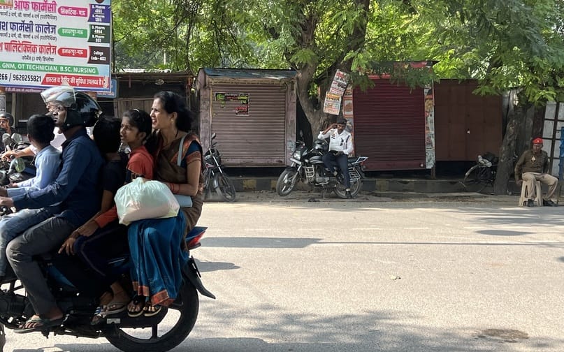 3778 vehicles challaned in five days, maximum action taken against 1789 vehicles without helmets