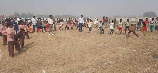Pramod came first in the 100 and 200 meter races, while Bhole Singh and Rajendra came second.