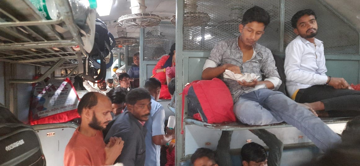 Festivals are over... yet passengers are facing problems during train journeys.