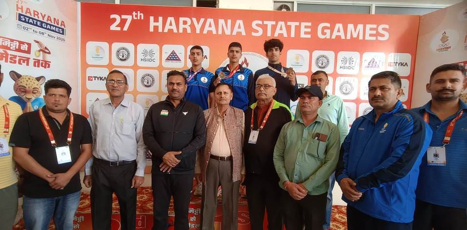 Swimmers Ankur and Heena Phogat won gold in triathlon