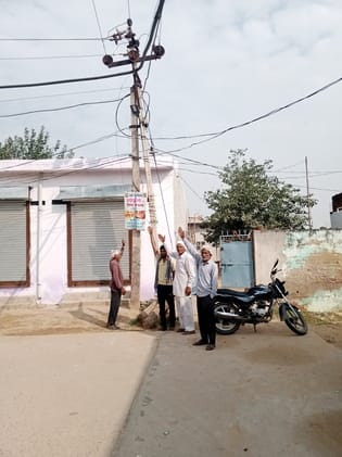 Lights are off in Nandrampur Bans village's Firni, causing trouble