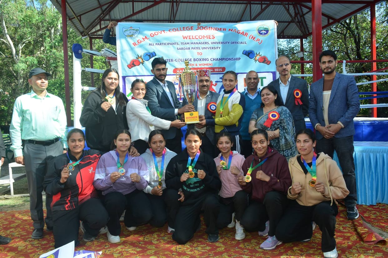Sundernagar in the women's category and Mandi College in the men's category won the title of overall best
