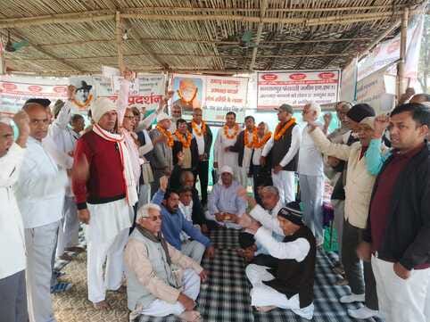 Conducted a relay hunger strike demanding a hospital