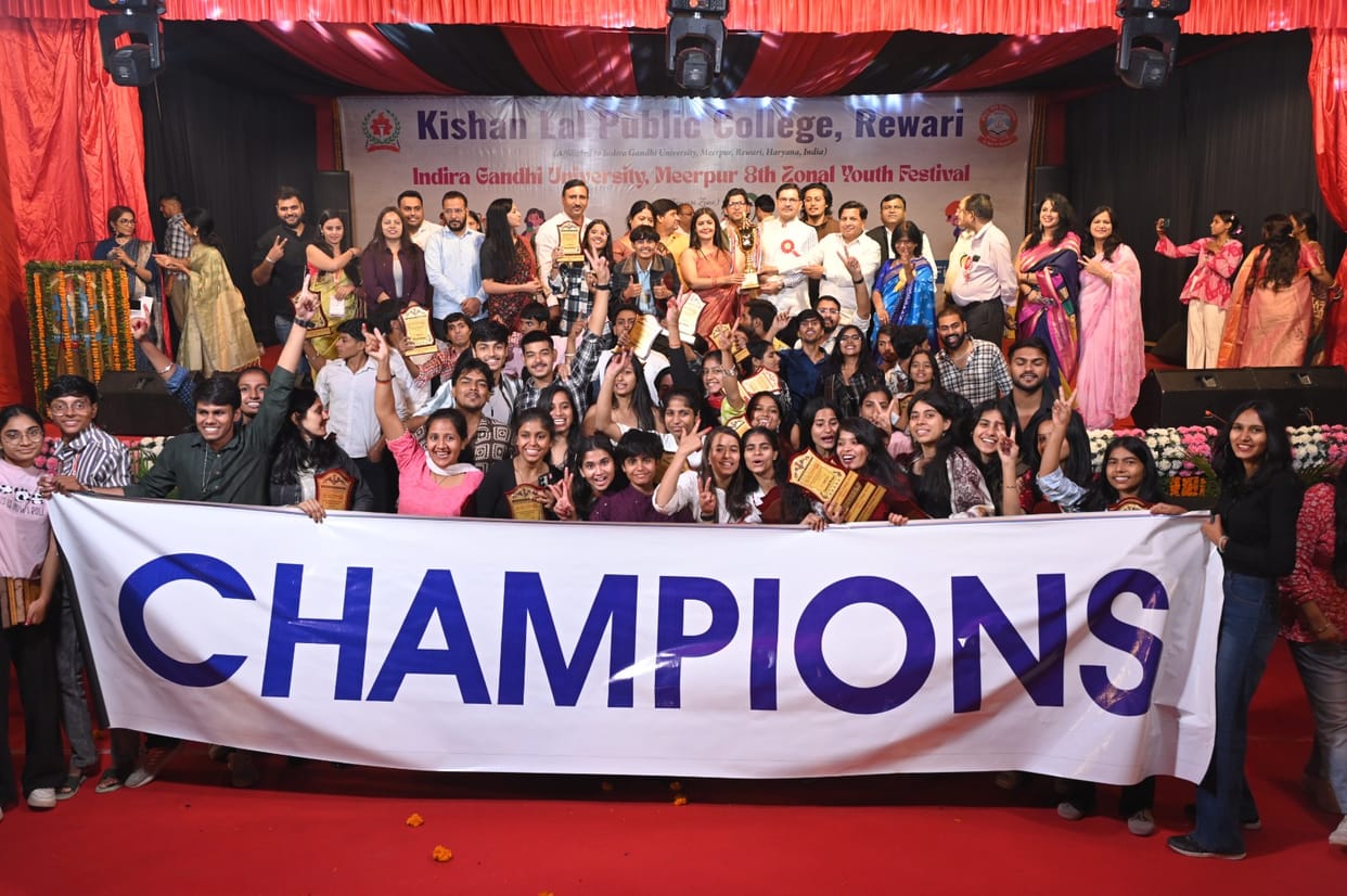 The captivating performances filled the air with the colours of culture and youthful energy.