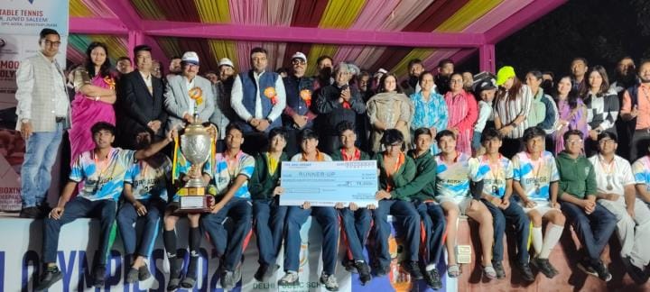 DPS and St. Andrews emerged as overall champions in the Moon School Olympics