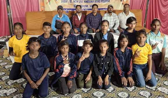 The Sub Junior Girls team reached the finals by defeating Meerut