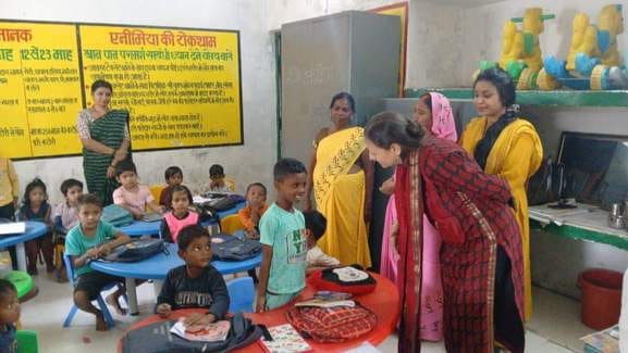 NITI Aayog member asked the children these alphabets