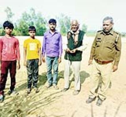 Leopard footprints found near Brahmavali