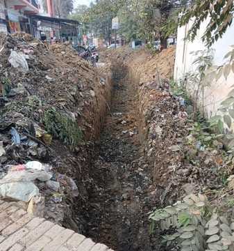 Water will not fill in the medical college...a way is being made
