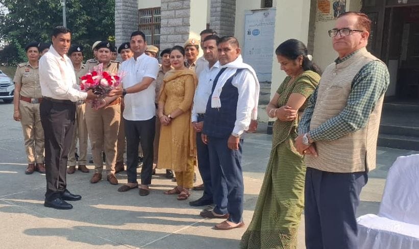 Foundation stone of Krishna Sudama drinking fountain laid at Mahila Thana