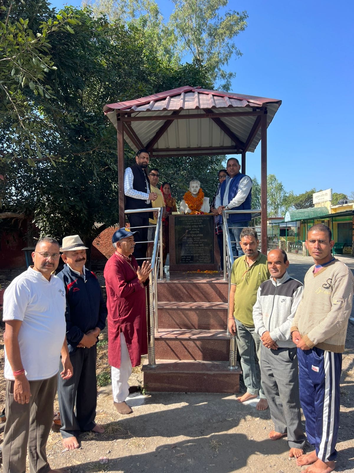 Tributes paid to the martyr