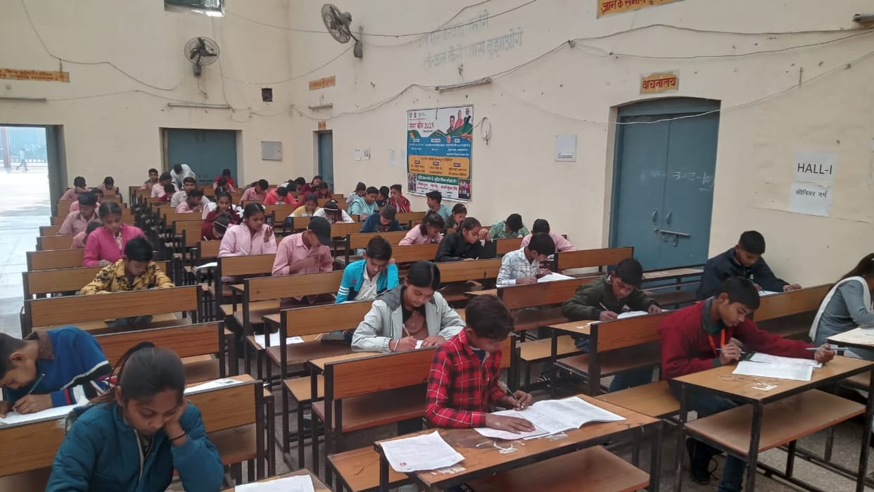 953 candidates appeared in the National Income and Merit Based Scholarship Examination.