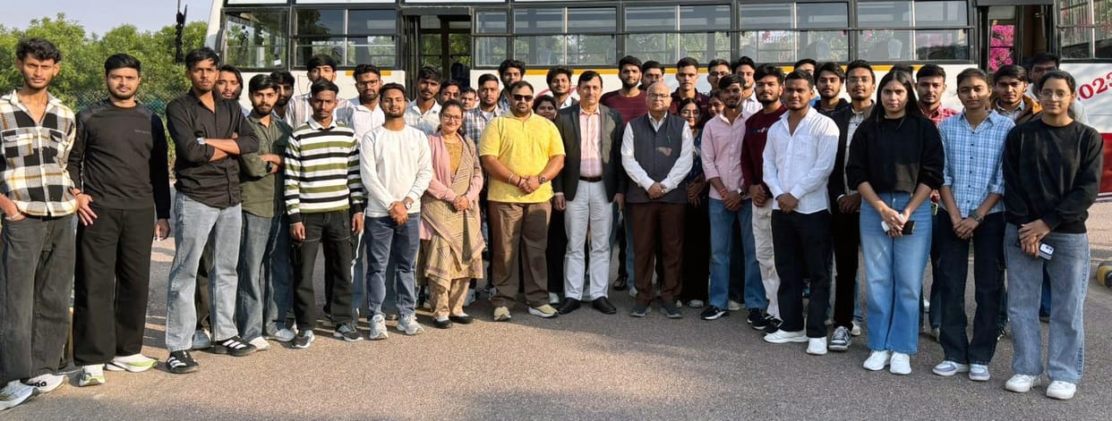 HCU students visited Power Grid Corporation