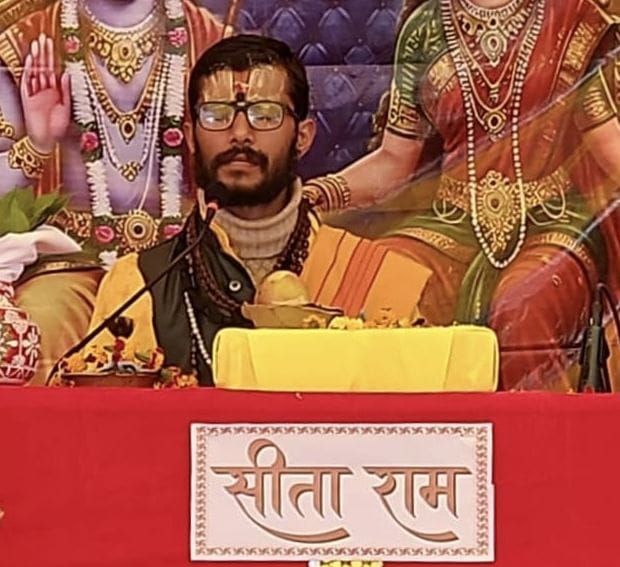 The story of Bharat's separation and Nishadraj's devotion was narrated.