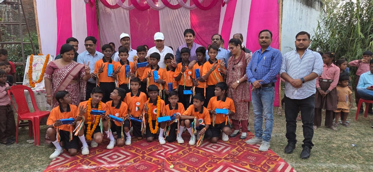 Shahbaznagar became the winner in the children's sports competition