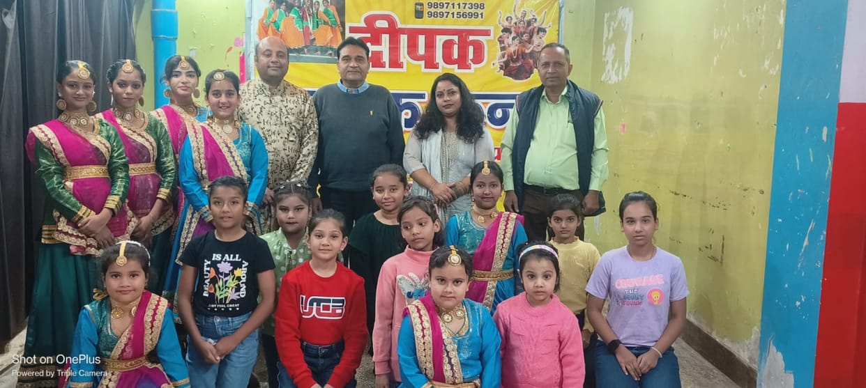 Classical dance performed by students