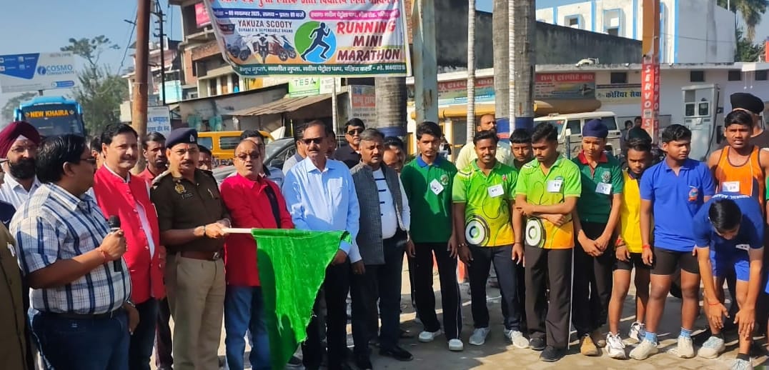 Baldev Vaidik's Harmeet Singh won the mini marathon