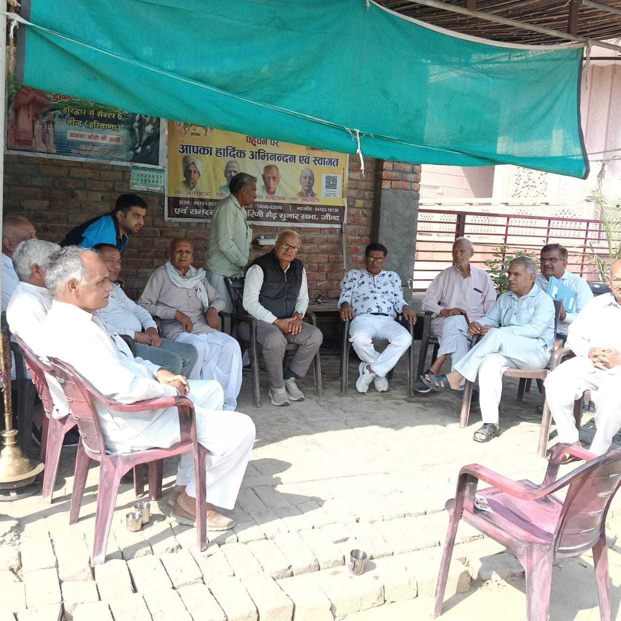 Demand for early completion of the work of the under-construction Sunar Dharamshala