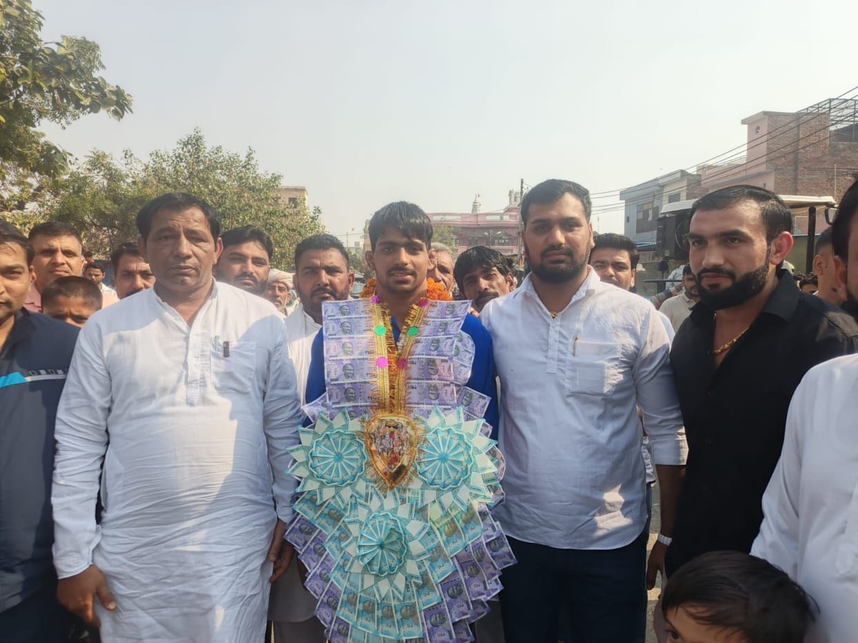 Wrestlers honored for winning Asian Youth Games