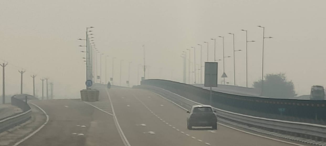 AQI reaches 252, pollution still lingers in the district's air