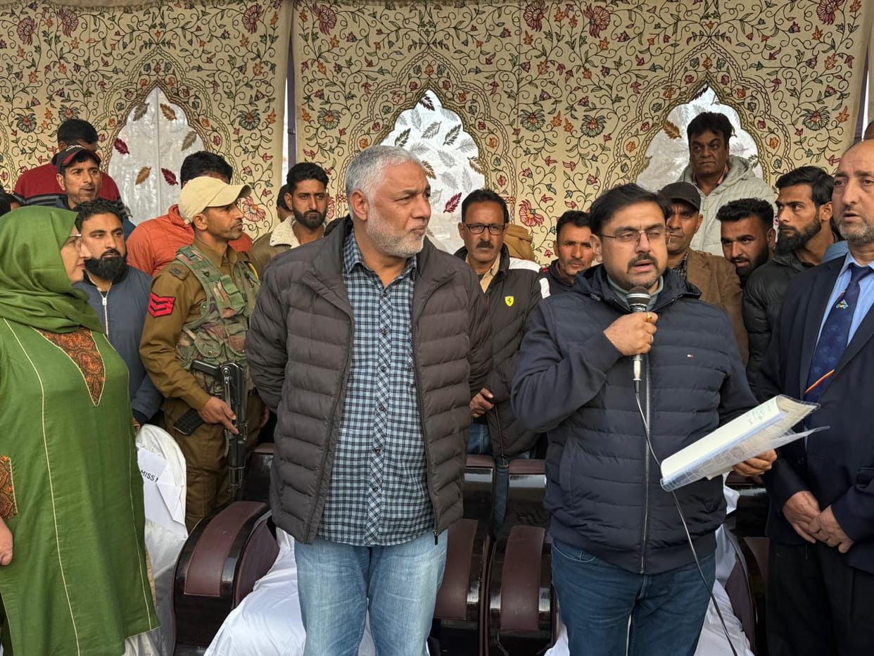 Baramulla, Sports Minister, Satish Sharma, Adressed