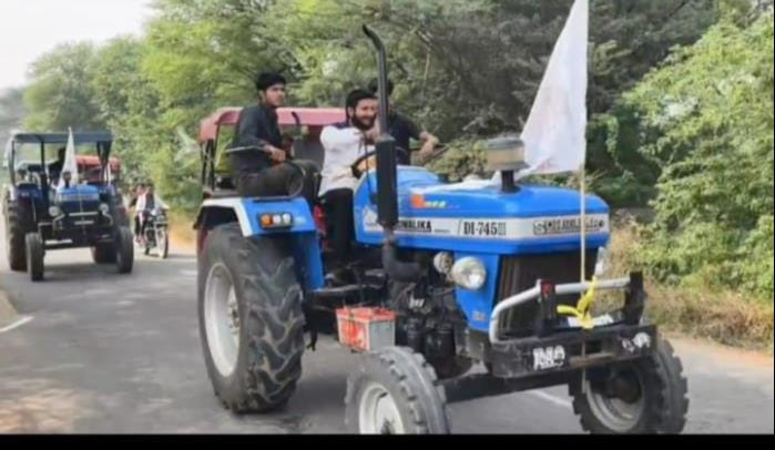 Tractor rally held for naming of Koreawas Medical College