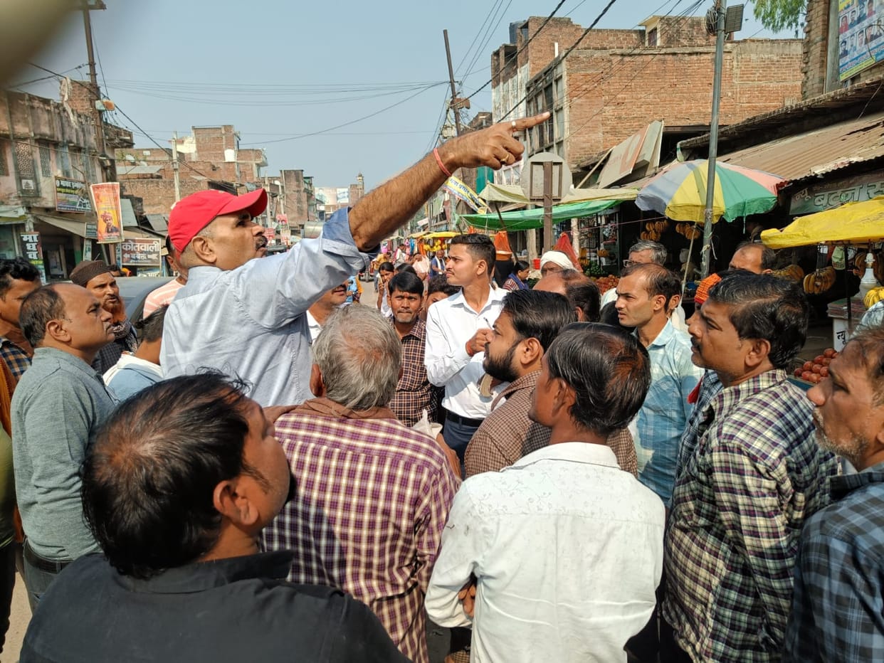 Funds approved for beautification of intersection, traders expressed displeasure over the measure