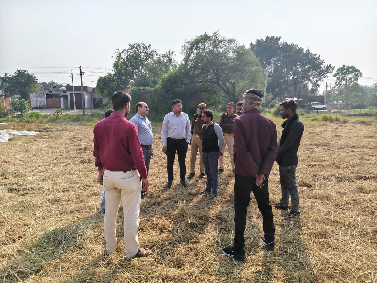 21 farmers from 11 villages fined for burning stubble