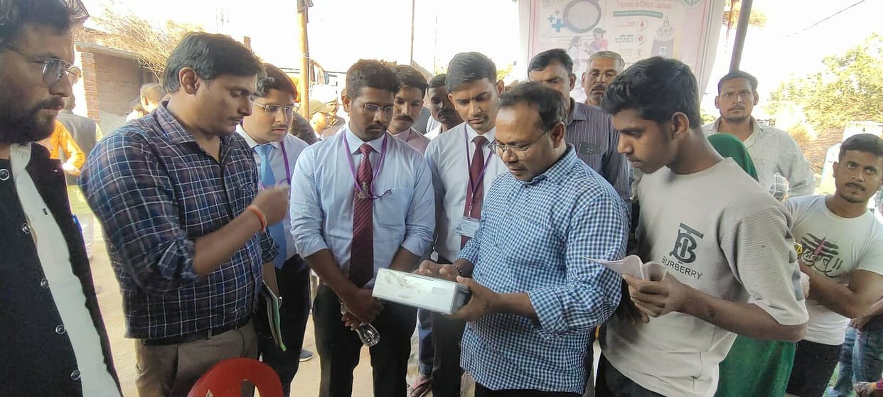 12 trainee IAS officers visited villages to learn about the schemes.
