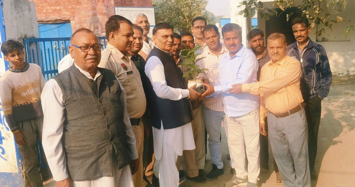 MLA inspected the contaminated drinking water system