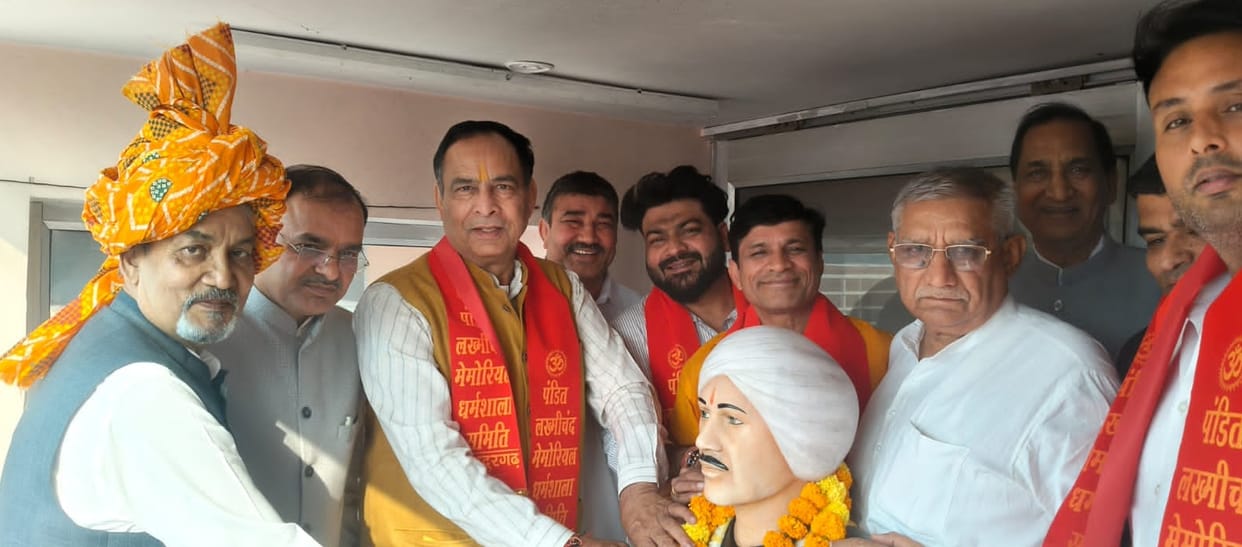 Lakhmichand Dharamshala Committee receives donations worth lakhs of rupees