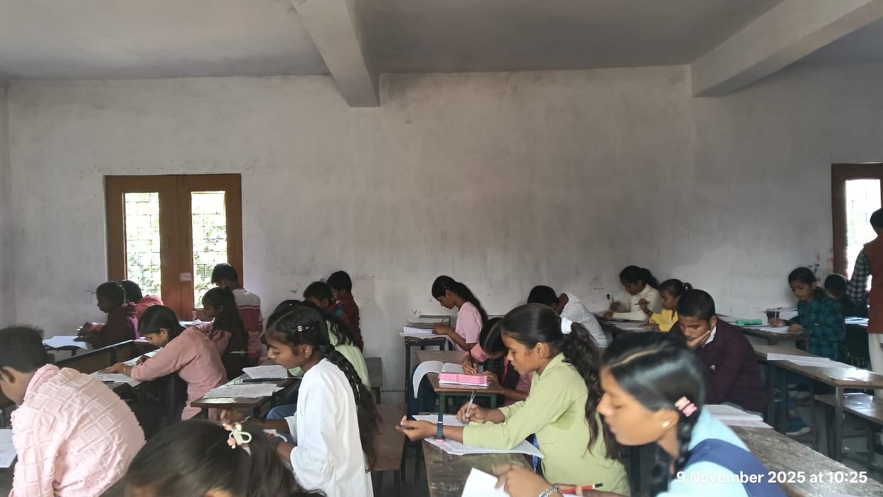 145 students were absent in the scholarship examination.