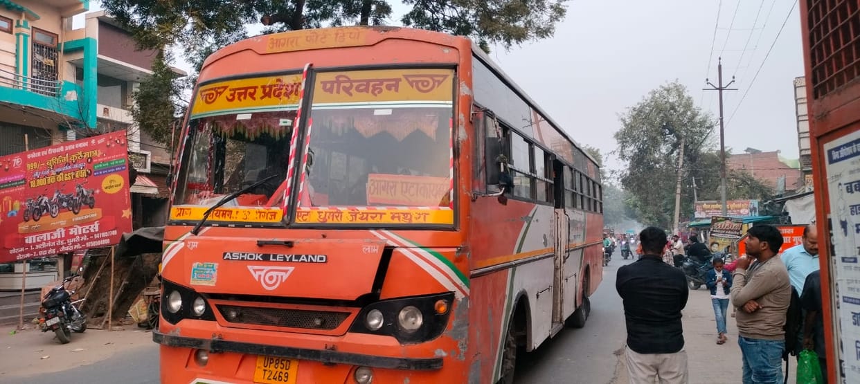 etah news roadways buses