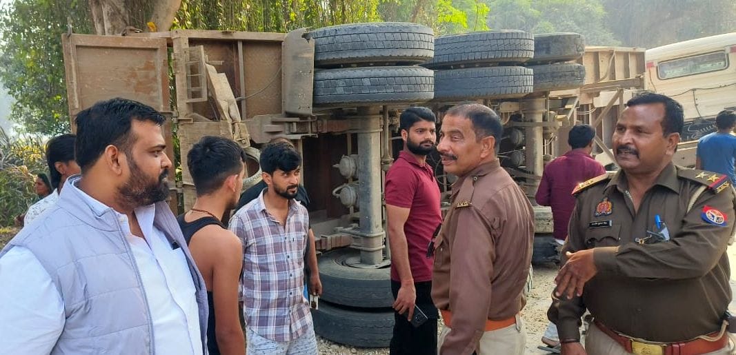 Repair work of Lohramau ROB continues, influx of vehicles