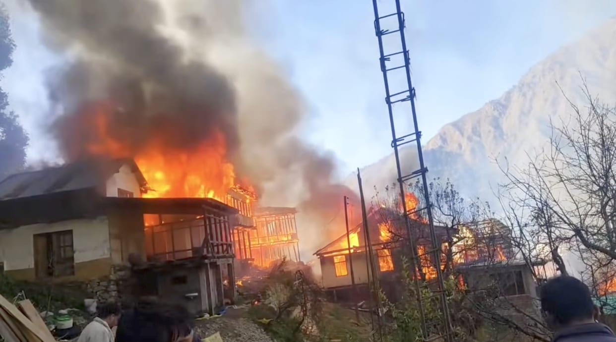 The wood-cutting style is turning to ashes, claims of saving villages have vanished.