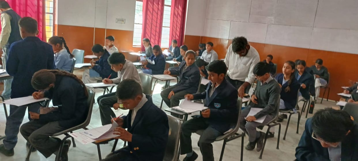 Mathematics exam completed successfully
