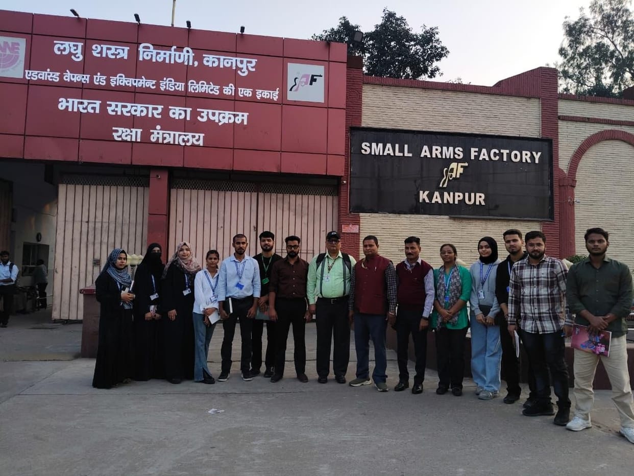 Students learned how weapons are made.