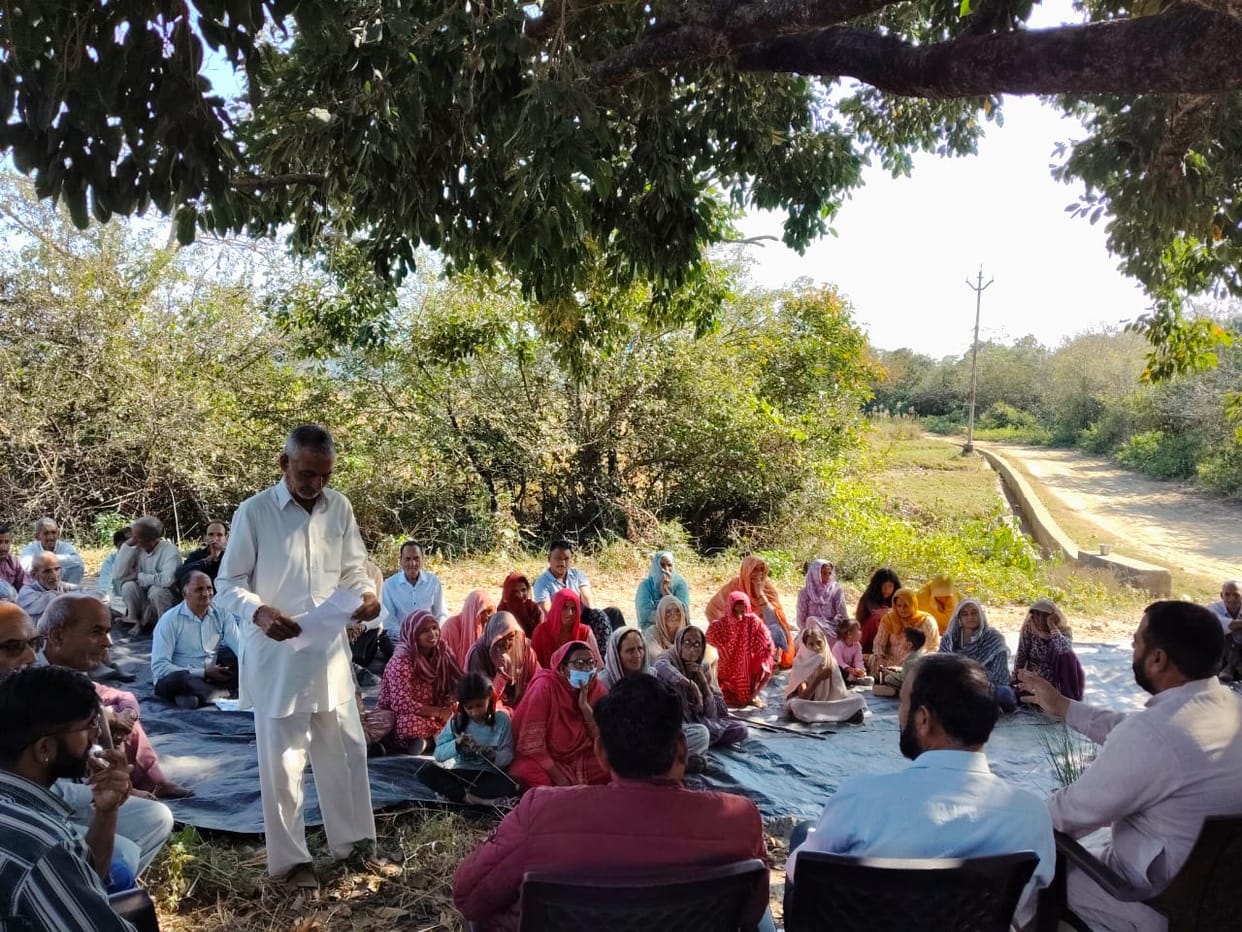 Villagers raised their problems, DDC member assured them of a solution