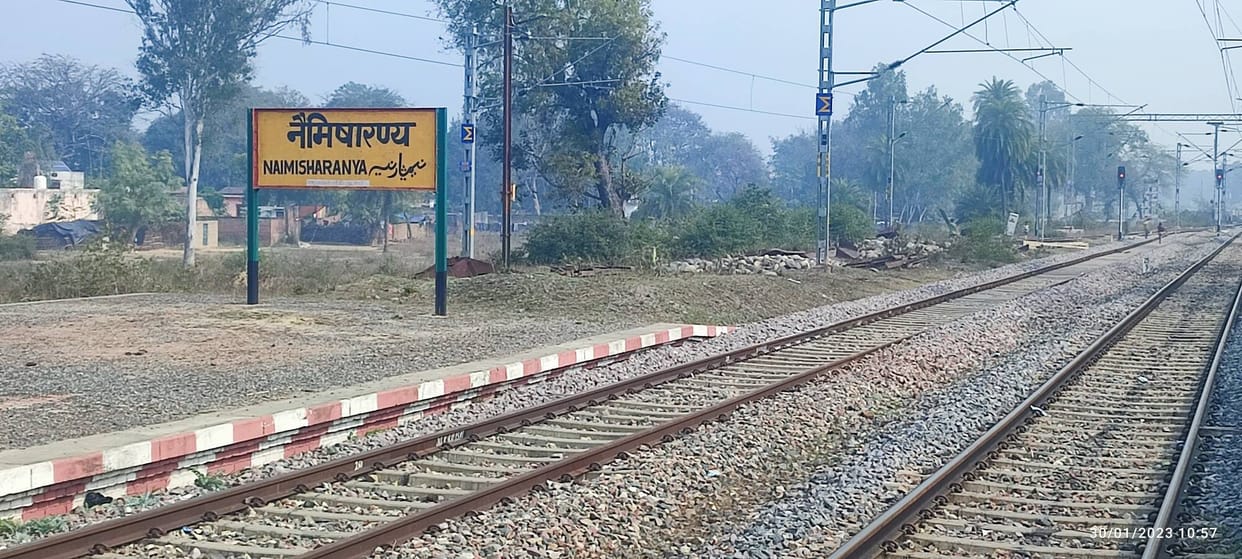 Naimisharanya yearns for a long-distance train