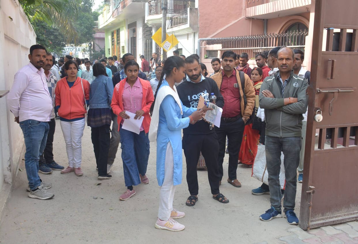 Students showed enthusiasm for a better tomorrow