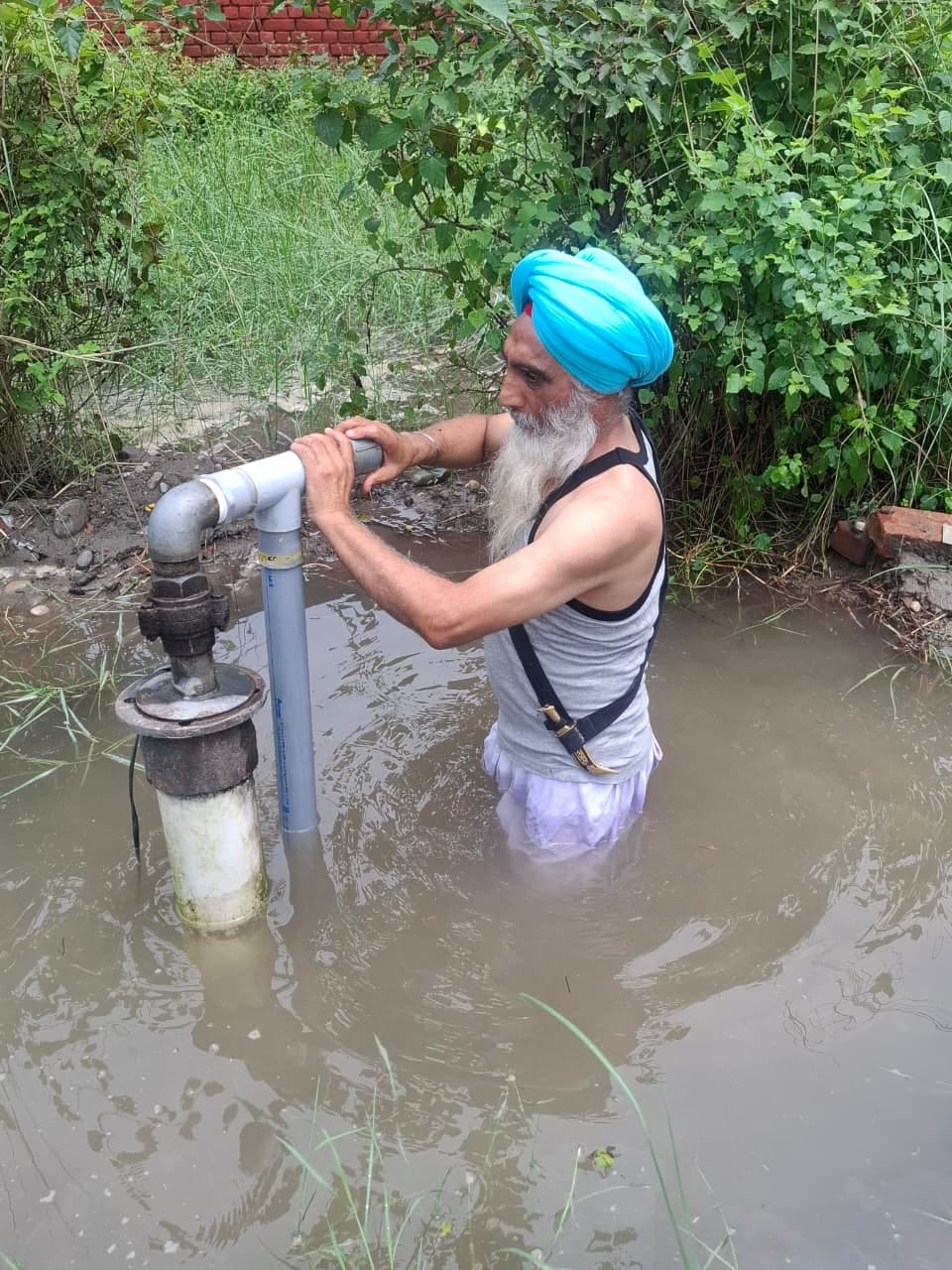 They spend their own money on water conservation