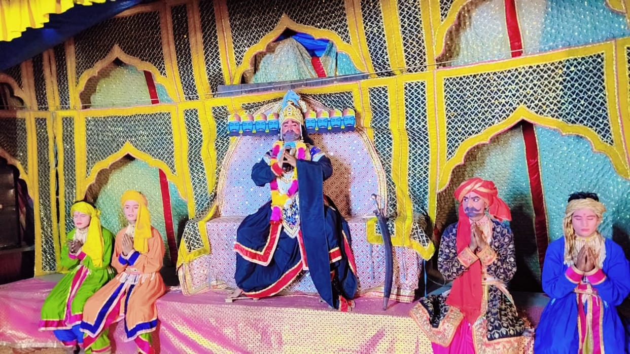 Lord Shri Ram killed Kumbhakaran.