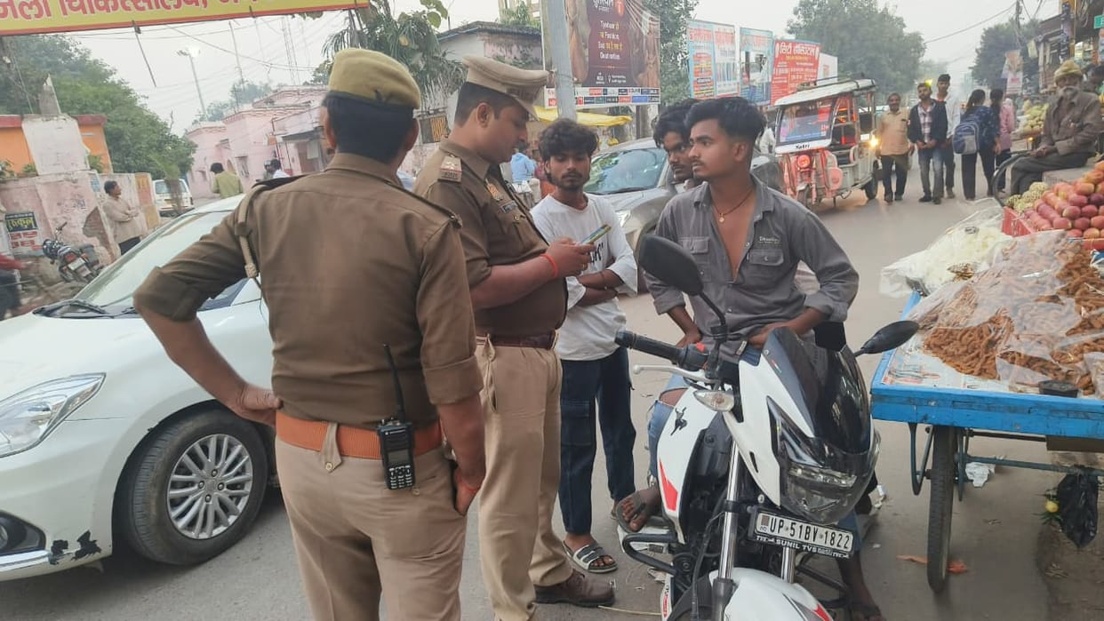 Traffic month: E-challan for 248 vehicles