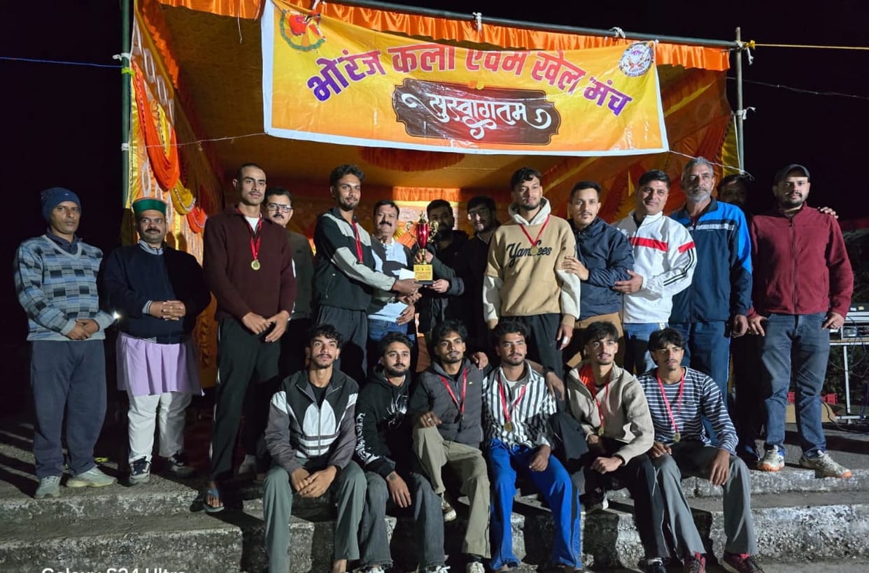 Nalti became the winner and Dhoh became the runner-up in the volleyball competition.