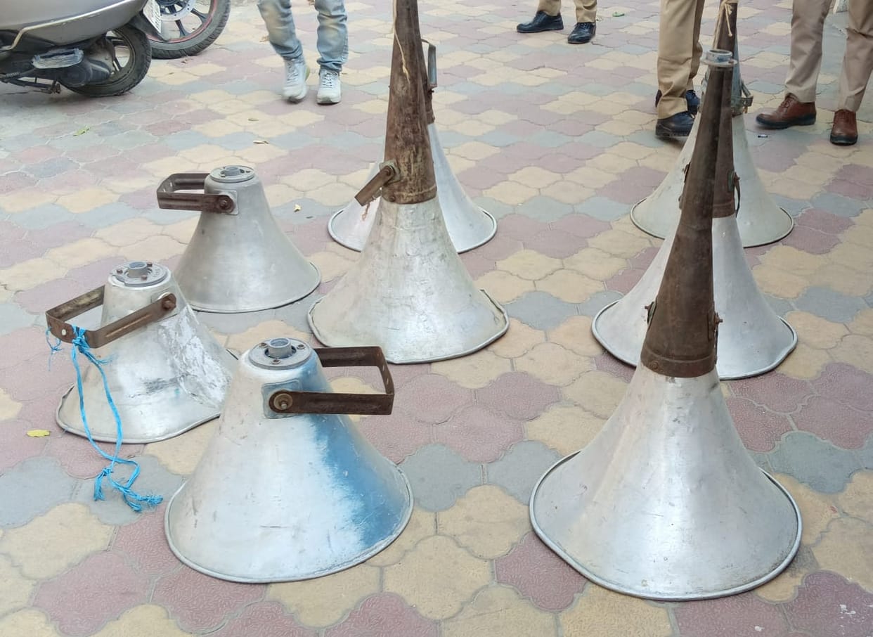 Remove loudspeakers from religious places