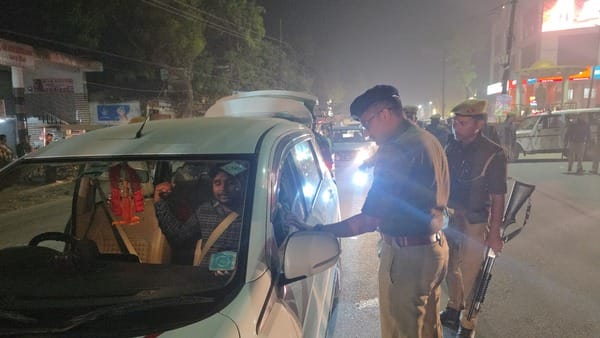 Police on alert after Delhi car blast, checking of vehicles going to Ayodhya