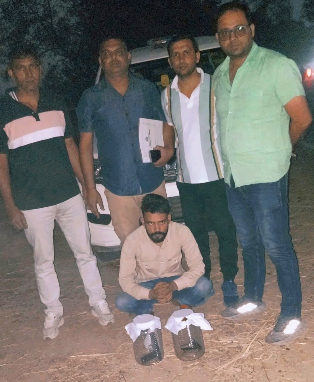 Youth arrested with two illegal pistols