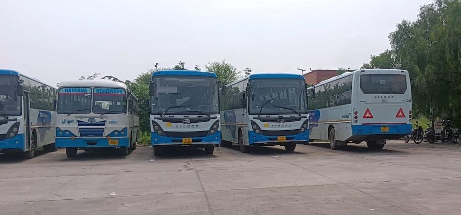 Three new AC buses will run on the Jind-Chandigarh route.